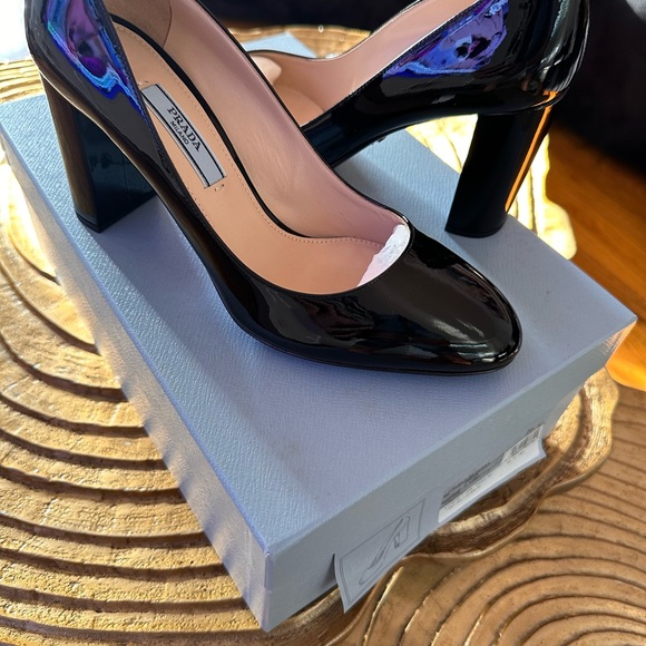 prada CALZATURE DONNA Nero shoes size 36.5 - Picture 5 of 10